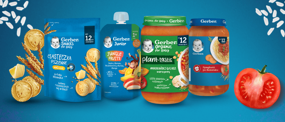 Poznaj wszystkie produkty linii Gerber