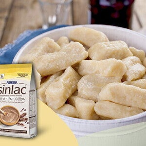 Bananowe kluski kładzione po 8. miesiącu Bananowe kluski kładzione po 8. miesiącu