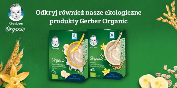 kaszki gerber organic